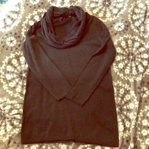 NWT APT 9 Sweater tunic with infinity scarf